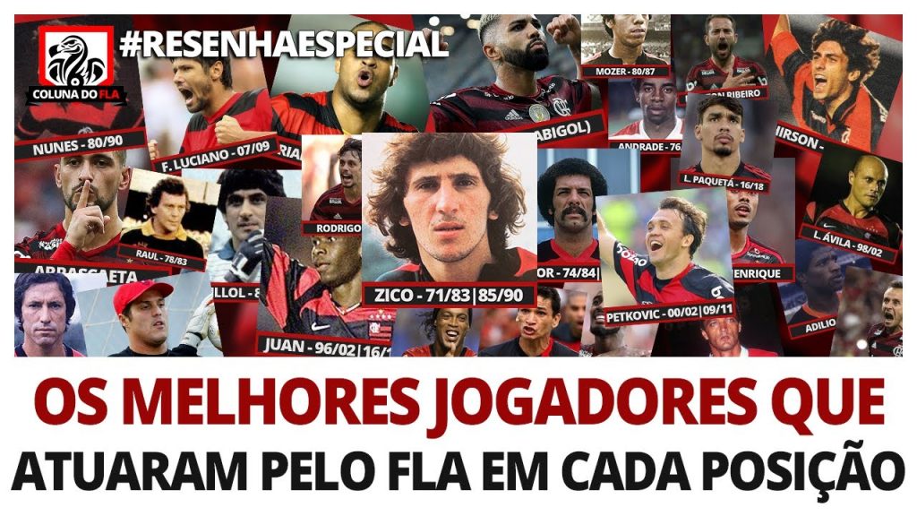 Zico, Júnior, Adílio, Gabigol… #ResenhaEspecial escala o Flamengo ideal; confira