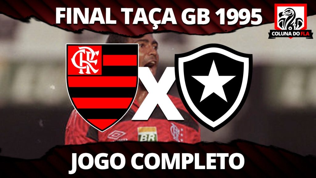 Hoje tem Flamengo! Assista à transmissão da final da Taça Guanabara de 95, com show de Romário sobre o Botafogo