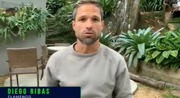 Diego participa de campanha que pede auxílio emergencial a jogadores necessitados