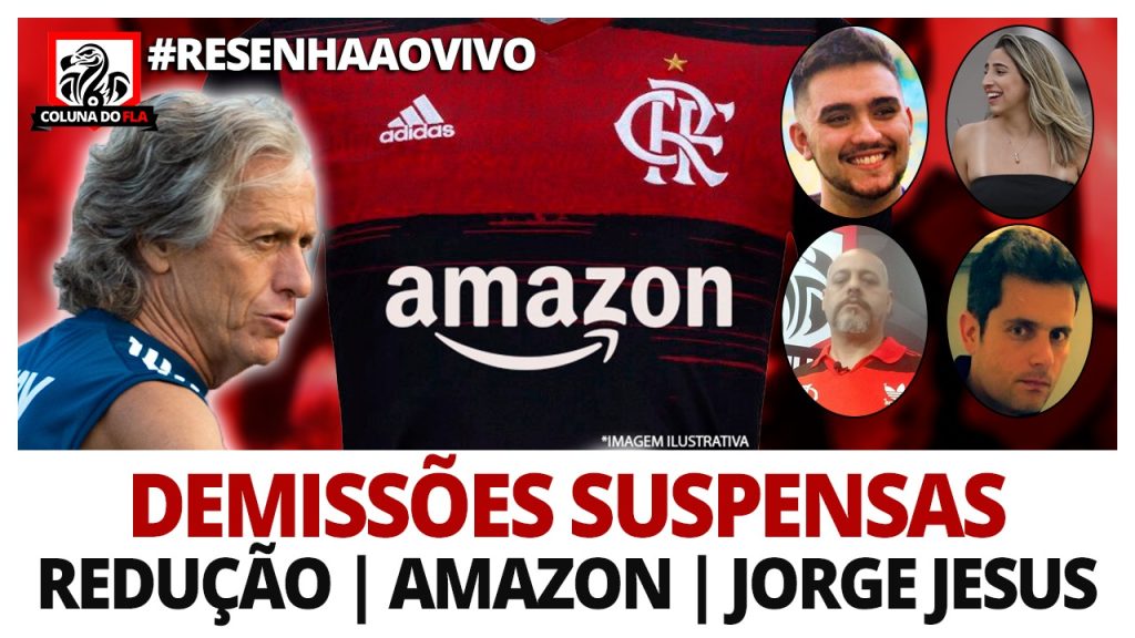 Negociação com Amazon, demissões, chegada de Jesus e muito mais: acompanhe e interaja no #ResenhaAoVivo