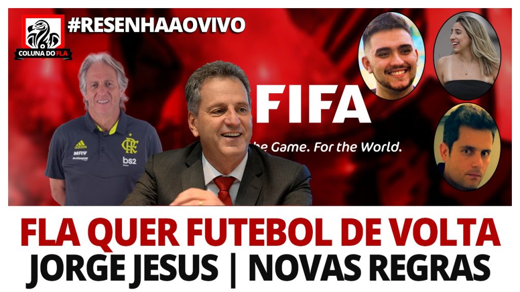 Renovação de Jesus, cinco substituições, volta do futebol e muito mais: acompanhe e interaja no #ResenhaAoVivo