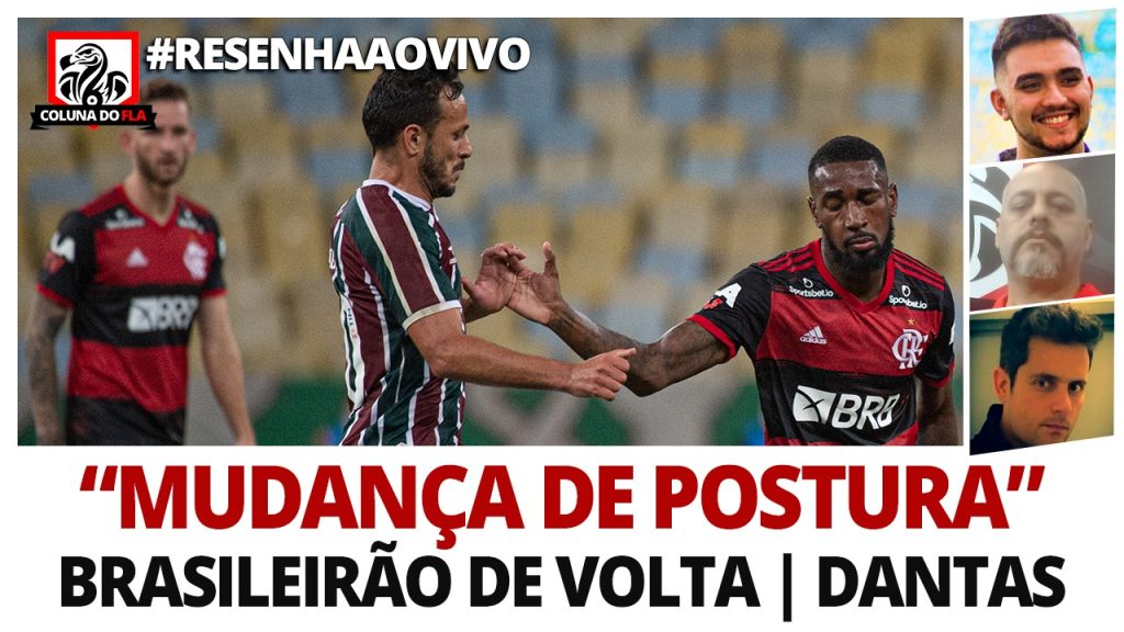 Pós-jogo, definição do calendário do Brasileirão e mais; assista e interaja no #ResenhaAoVivo