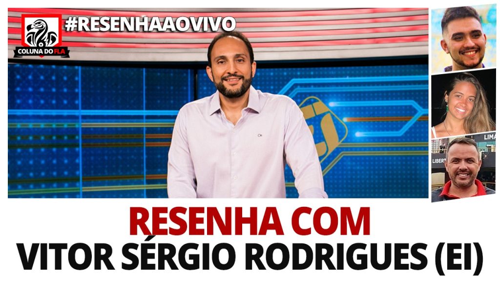 Pós-jogo, expulsão de Gabigol, convidado especial e mais; assista e interaja no #ResenhaAoVivo