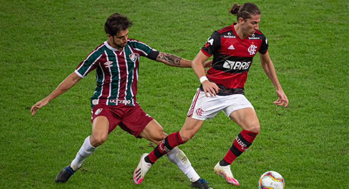Filipe Luís admite Flamengo ‘abaixo do nível’ em finais contra o Fluminense