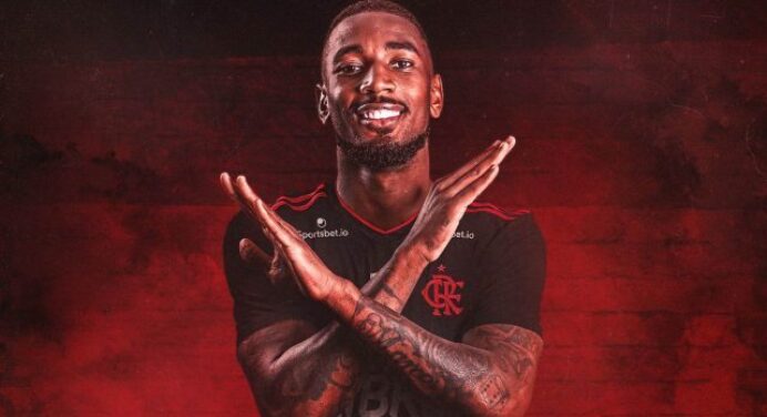 Designer reproduz terceira camisa do Flamengo em Gerson