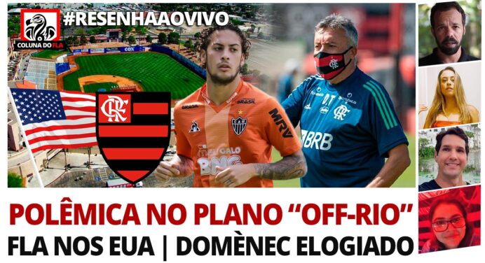 Flamengo mantém interesse em Guga e aumenta cobrança para sócios off-Rio; saiba tudo e interaja com a #ResenhaAoVivo