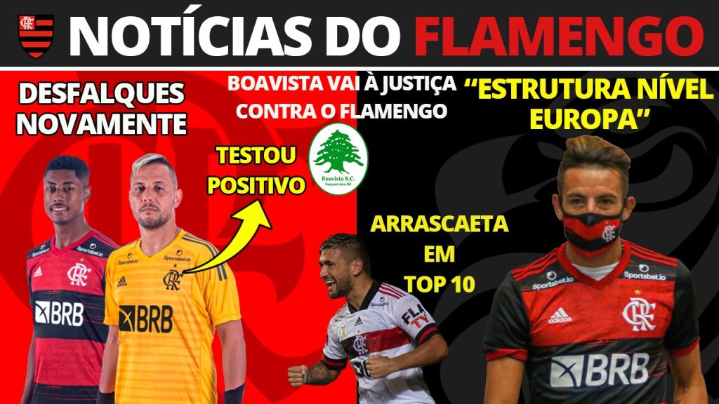 AO VIVO! Diego Alves testa positivo para Covid-19, preparação para enfrentar o Fortaleza, Bruno Henrique desfalca o Flamengo novamente! Saiba tudo no Notícias do Fla