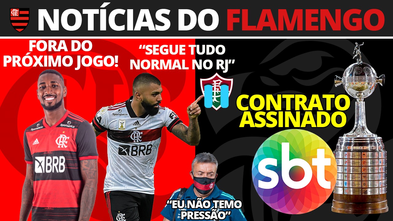 Ao Vivo Sbt Fecha Acordo Pela Libertadores Desfalques Para O Duelo Contra O Ceara E Boa Sequencia De Dome Flamengo Coluna Do Fla