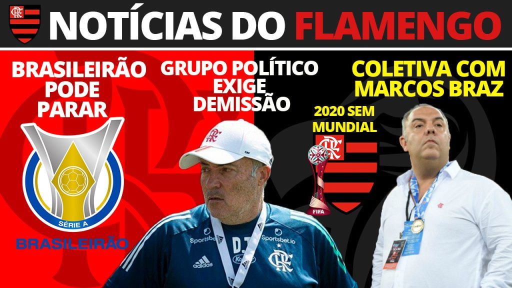 AO VIVO: Grupo político pressiona por saída de Domènec, volta do público aos estádios e posicionamento de Braz