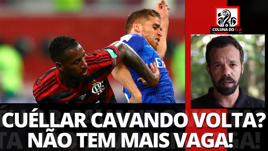 Comentarista aponta oportunismo de Cuéllar e afirma: “Não tem espaço no Flamengo”