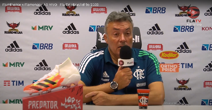 Dome comenta sobre desfalques do Flamengo: “Não serão usados como desculpa nas derrotas”