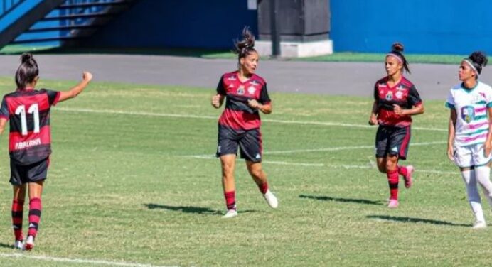 Flamengo/Marinha vence primeira partida pelo Brasileirão Feminino após o retorno do futebol