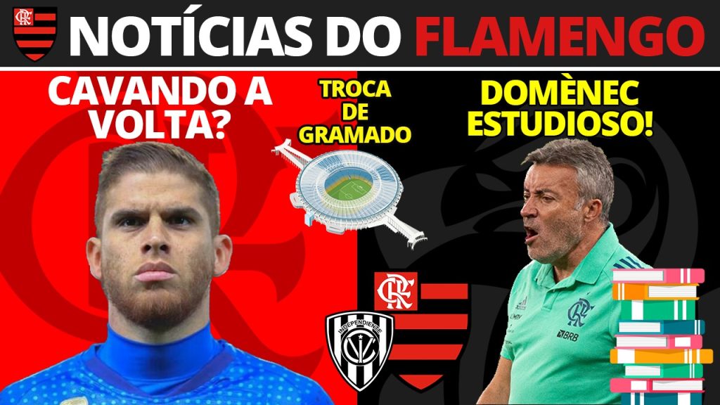 AO VIVO: Cuéllar admite erro em saída do Flamengo, novo gramado no Maracanã e técnico sondado