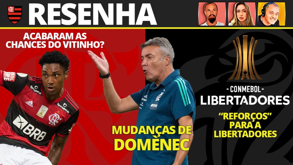 AO VIVO: Fla recusa proposta por Arrascaeta, jogadores recuperados para Libertadores e Diego Alves fora da reestreia | #ResenhaAoVivo