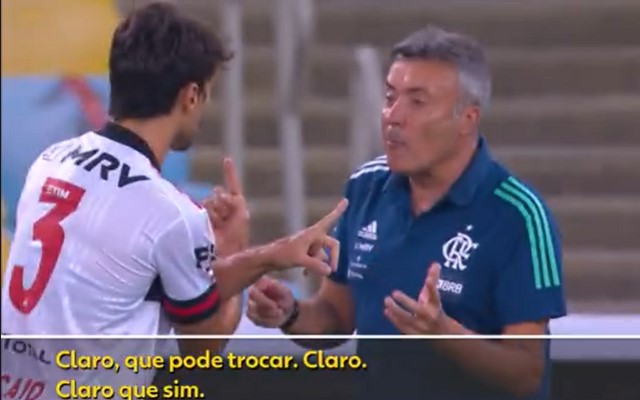 Reportagem revela ‘dica’ de Rodrigo Caio para Domènec em escalação na vitória sobre o Fluminense