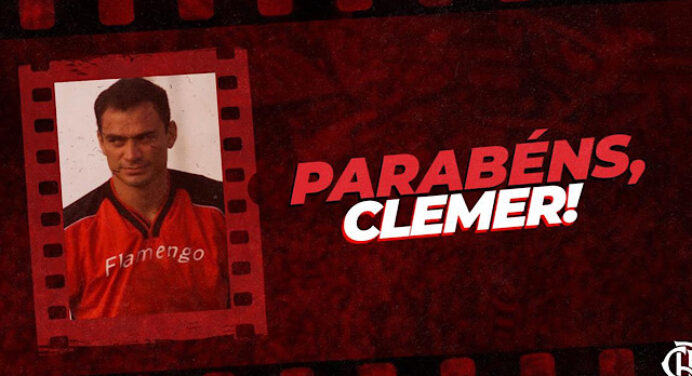 Ex-goleiro Clemer completa 52 anos e recebe homenagem do Flamengo nas redes sociais