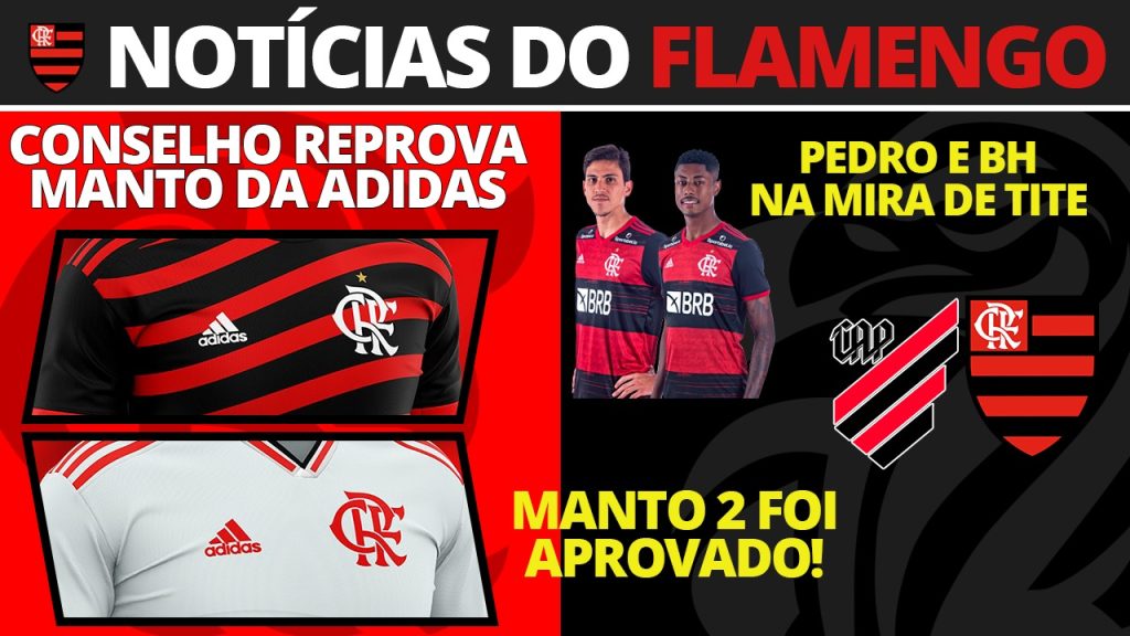 AO VIVO | Dupla do Flamengo na mira de Tite, Conselho reprova novo Manto e desfalques no Brasileirão