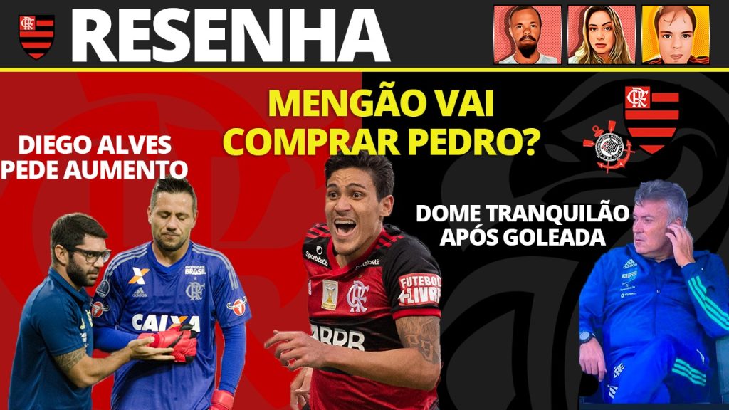 AO VIVO | Domènec encanta torcida, Natan titular, propostas por Everton Ribeiro e renovação de Diego Alves | #ResenhaAoVivo