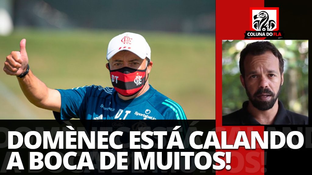 Comentarista rechaça criticas feitas a Domenèc: “A gente não precisa de um clone do Jesus”