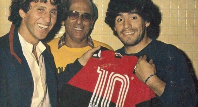 Você sabia? Maradona já foi especulado no Flamengo poucos anos após ser campeão do mundo