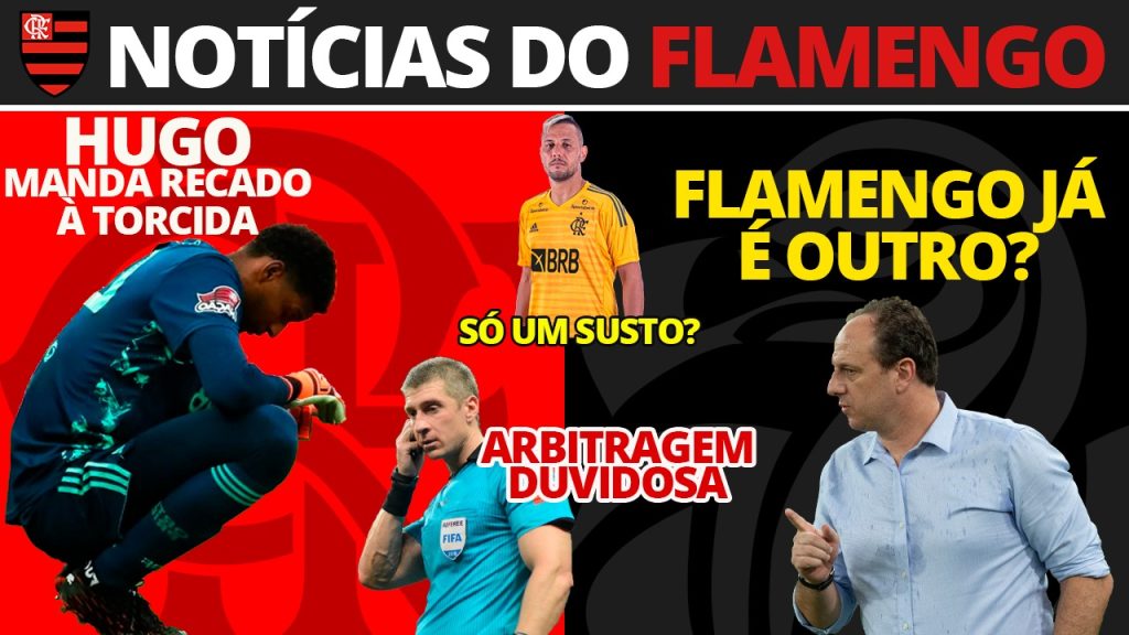 AO VIVO | Diego Alves recuperado, recado de Hugo Souza e arbitragem ‘duvidosa’ de Daronco
