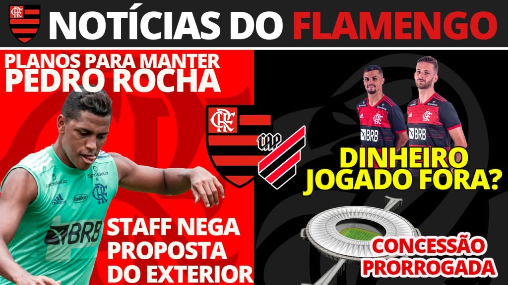 AO VIVO | Novo contrato com Maracanã, desfalques do Athletico e R$ 67 milhões ‘perdidos’ pelo Flamengo