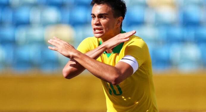 Cria do Flamengo, Reinier é titular em jogo da Seleção Olímpica