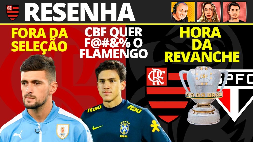 AO VIVO: Isla e Pedro convocados, Arrascaeta cortado, Flamengo vai à CBF e muito mais I #ResenhaAoVivo