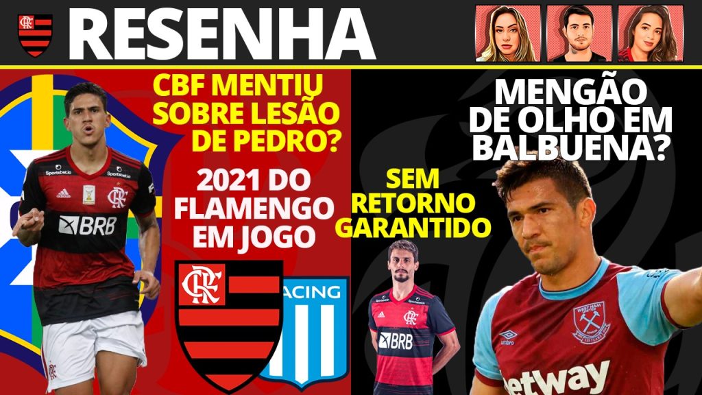 AO VIVO | Coletiva de Tannure, CBF mentirosa e Flamengo monitora zagueiro Balbuena