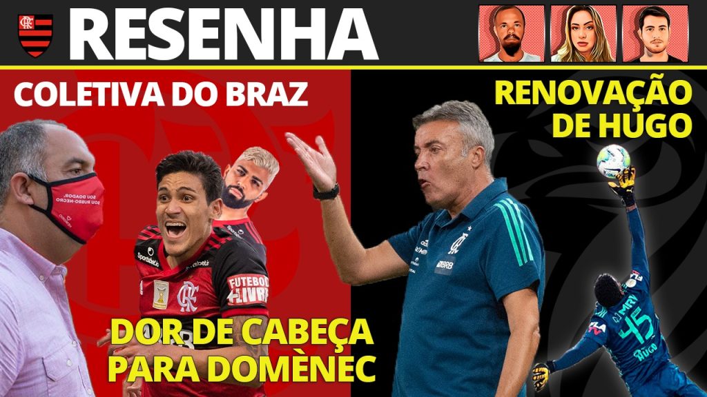 AO VIVO | Flamengo prioriza compra de Pedro e Thiago Maia, retorno de Gabigol, renovação de Hugo Souza e mais