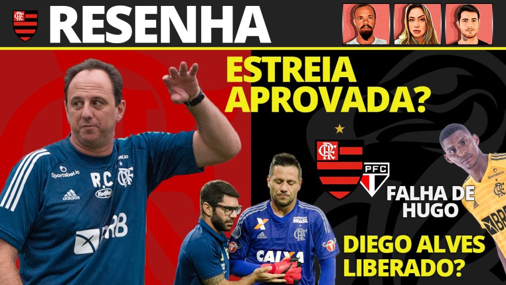 AO VIVO | Retorno de Diego Alves, pedido de desculpas de Hugo Souza e problemas físicos no elenco do Fla | #ResenhaAoVivo