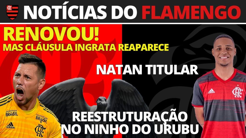 AO VIVO | Mudanças no Ninho, Natan treina como titular e cláusula para saída de Diego Alves