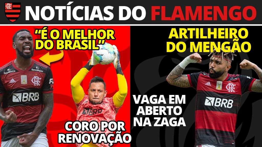 AO VIVO | Disputa entre zagueiros, Bruno Henrique dá recado sobre Diego Alves e elenco de folga