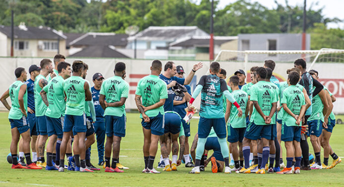 Flamengo segue preparação e treina na tarde desta quarta no Ninho
