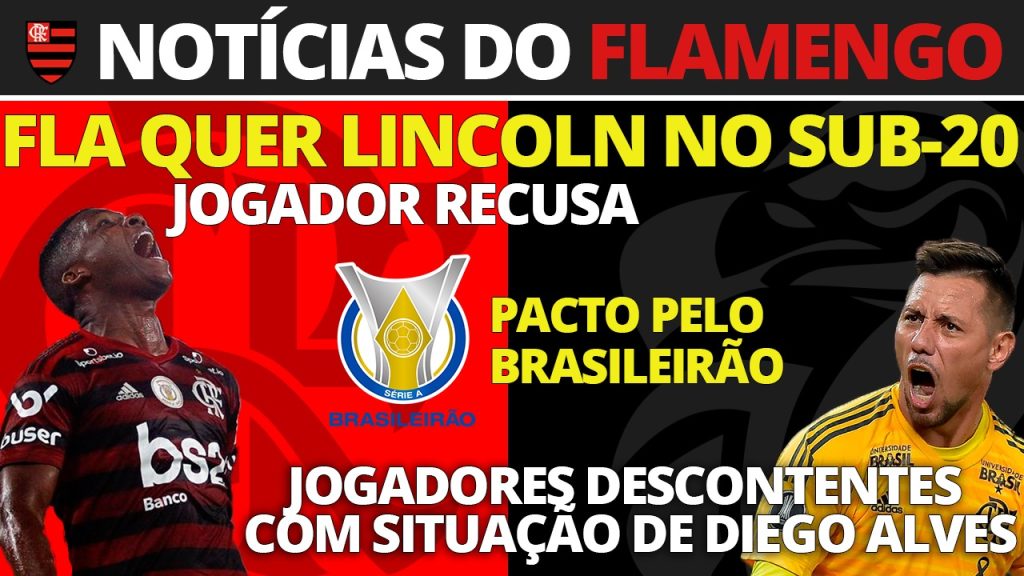 AO VIVO | Jogadores descontentes, Lincoln de saída e Gabigol com problema físico