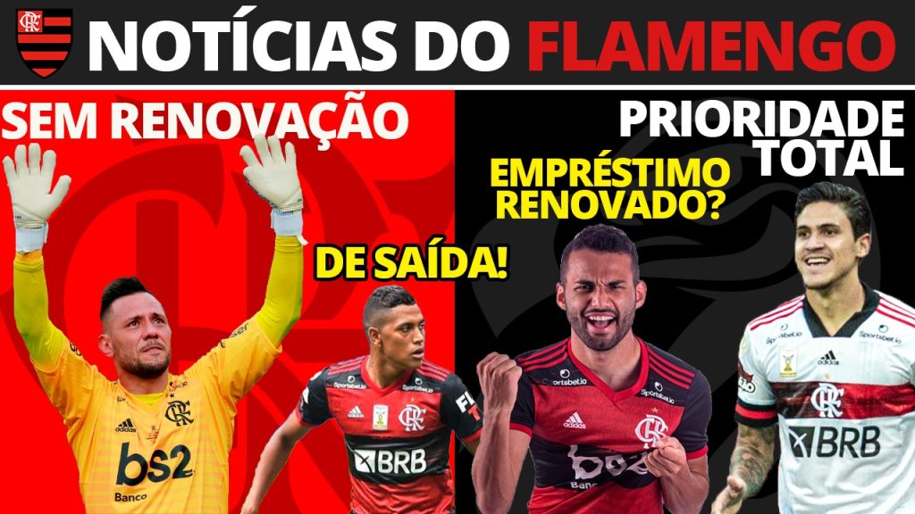 AO VIVO | Thiago Maia opera nesta quinta e faz parte dos planos do Flamengo, Pedro é prioridade total e Rocha encabeça lista de saídas