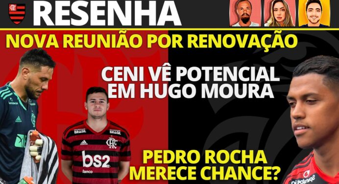 AO VIVO | Renovação de Diego Alves, final feliz para Thiago Maia e reforço no meio-campo