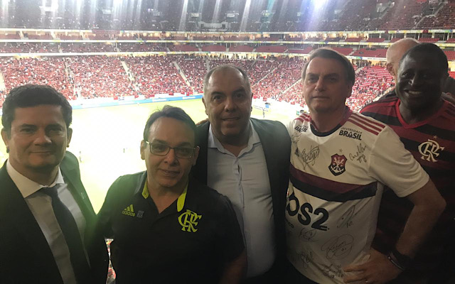CBF convida Jair Bolsonaro para assistir Flamengo x Palmeiras nesta noite