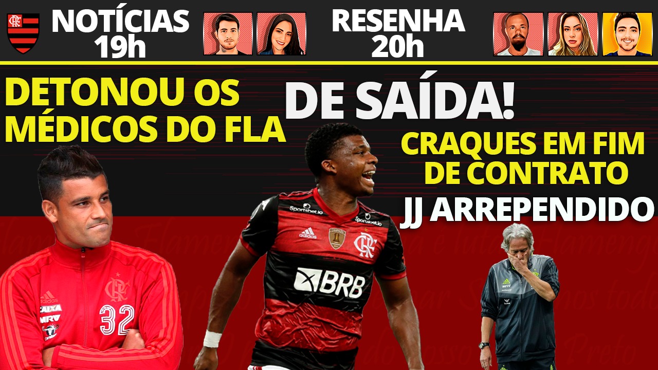 Situação de jogadores sondados, possível novo treinador do Flamengo, e  mais: veja o que BOMBOU hoje - Coluna do Fla