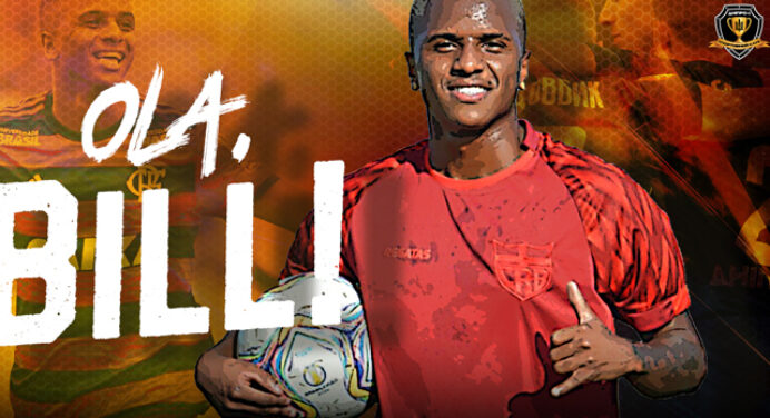 Dnipro anuncia contratação de Bill; negócio pode render quase R$ 7 milhões para o Flamengo