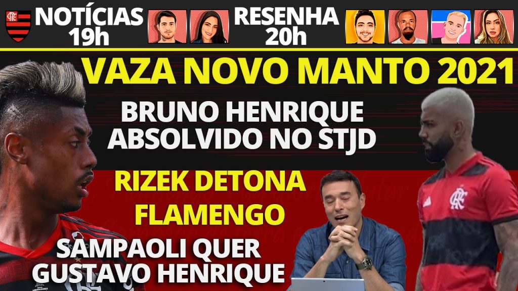 AO VIVO | Nova camisa do Flamengo e interesse de Sampaoli em Gustavo Henrique