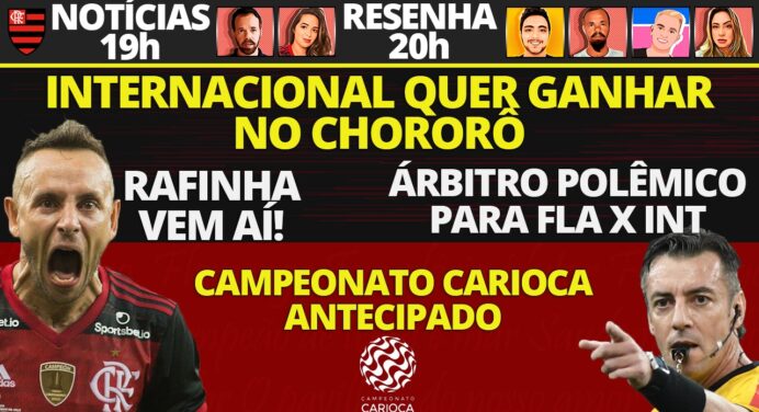 AO VIVO | Corinthians reclama do VAR, arbitragem para Flamengo e Inter e apresentação de Bruno Viana