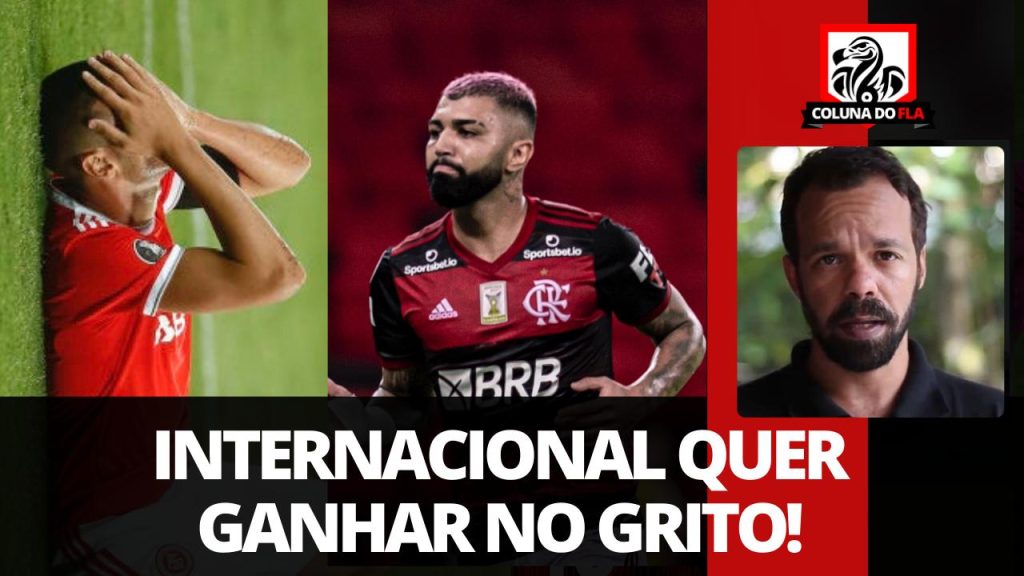 Comentarista contesta postura de dirigentes do Inter às vésperas de confronto direto e prega cuidado ao Flamengo