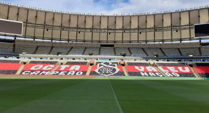 Em agradecimento à Nação, Flamengo prepara mosaico para estreia do Carioca