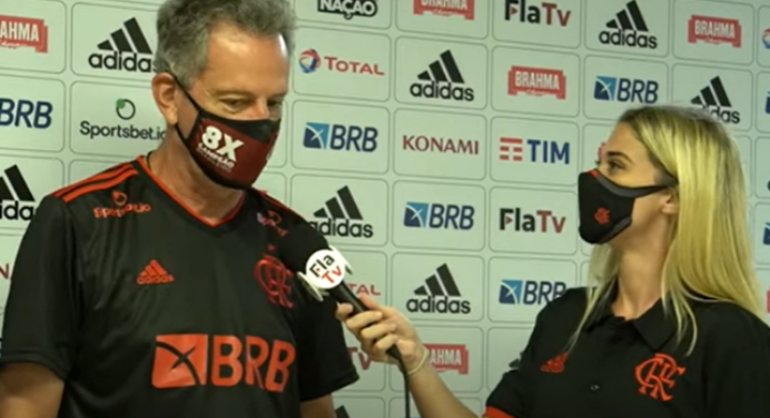 Landim avalia vitória sobre o Macaé e exalta qualidade dos garotos do Flamengo