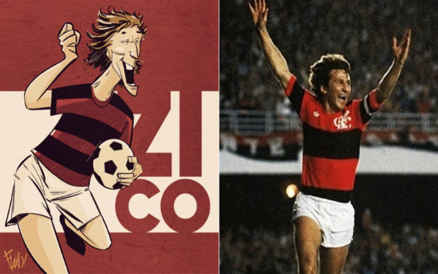 Ídolo do Flamengo, Zico estampa revista em quadrinhos em comemoração aos 50 anos de carreira