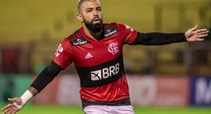 Gabigol está perto de superar Renato Abreu e se tornar artilheiro do Flamengo no século 21