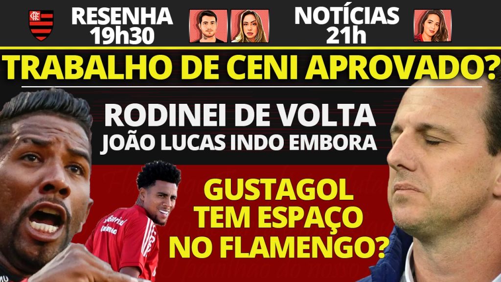 AO VIVO | Flamengo acerta nova parceria, vai e vem na lateral direita e vacinas da Conmebol