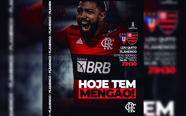 Clube de Regatas do Flamengo - HOJE TEM MENGÃO NA CONMEBOL