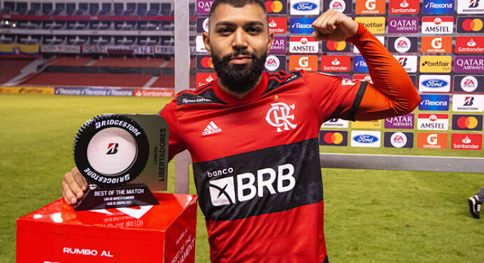 Gabigol promete presentear Zico com prêmio conquistado na Libertadores: “Vou mandar para o Japão”
